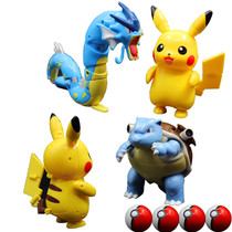 Genuine SC Johnson Elf Pokémon Toy Pokemon Pokémon Pikachu doll Fire-breathing Dragon Set