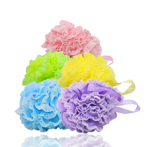 10 Start 3 5 lace Bath Bath Bath Bath ball not scattered foam rich exfoliating large high-grade Bath flower Korean version