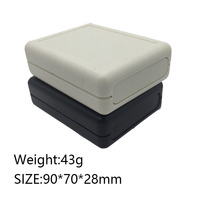 Detachable baffle plastic shell DIY custom processing open hole GPS plastic shell PCB board shell Yida chassis shell