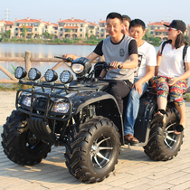 New big hummer ATV Longding electric large Zongshen water-cooled off-road locomotive four-wheel drive shaft drive farmers car