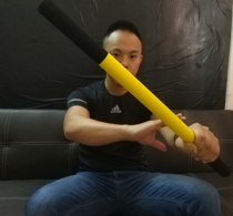 Sponge short stick actual training stick to practice short stick crouching tiger short stick