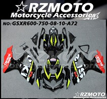 RZMOTO S K8 R600 R750 08 09 10 shell FAIRING carbon fiber paint custom paint