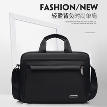 Mens bag Mens bag handbag Mens business bag cross-section one-shoulder Oxford spinning backpack Casual cross-body bag Briefcase