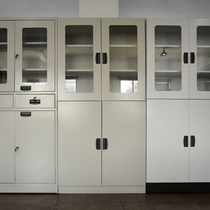 All-steel medicine cabinet glass cabinet laboratory reagent cabinet sample cabinet iron cabinet