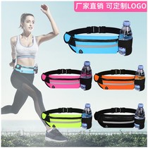 sports waist bag multifunctional belt waterproof running anti-theft hidden close up mobile casual small waist bag men and women outdoor