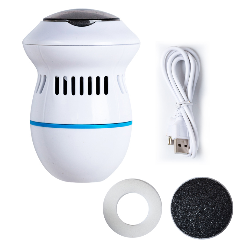 [White] Charging model [foot chip suction and grinding function]