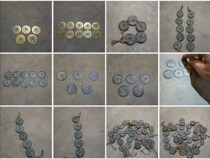 Smoke cloud stream purple copper Lai antique bronze