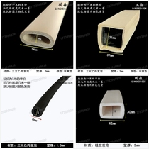 EPDM compact O-shaped foamed silicone hollow round rod round tube hollow plug-in sealing strip sponge strip