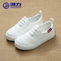 Pull back childrens shoes Boys cloth shoes Spring and Autumn girls  shoes Children canvas shoes Pedal casual shoes Wild white shoes