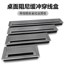 Desk Threading Hole Cover Plate Table Top Line Decorative Cover Computer Desk Square Threading Box Wire Hole Cover Desk Round Hole