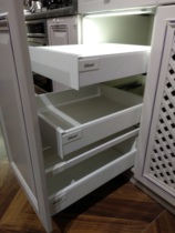 blum thyme 100 variable star cabinet damping horseback riding pumping buffer track mercerized white terra black luxury pumping slide