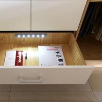 Led induction drawer light sleeping room theorizer Nightcabinet Wardrobe Dorm Room Reading Pat Stickup Mini Spotlight
