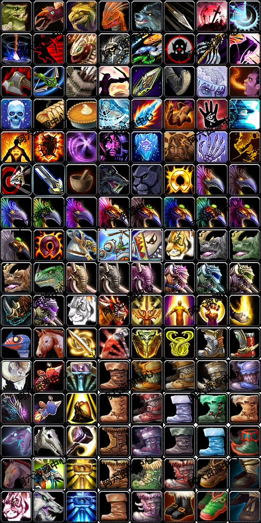 魔兽世界技能装备图标大全|魔兽技能图标素材|icon|wow|资源|w003