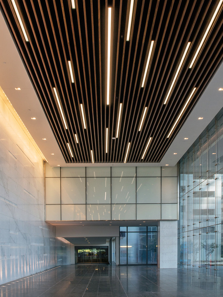 方通灯5公分led长条灯铝方通吊顶10公分办公室条形格栅方通灯