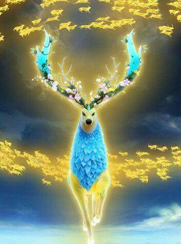 神鹿 《熊出没》大电影《熊出没之奇幻空间》中的角色,正是神鹿的登