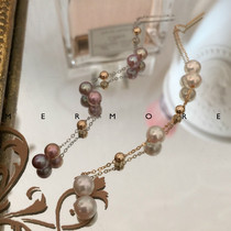 The MMR MARK O Auris Auris Freshwater Pearl Extra-long 18k Gold Ear Line