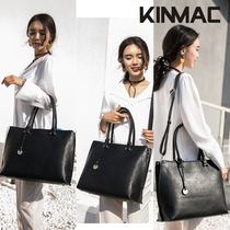 New Laptop Carry-on Single Shoulder Diagonal Satchel Bag Woman Carrying Fashion Briefcase Totsubcontractor Business Leather 13
