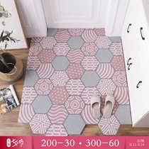 Cutable silk ring doormat Entrance floor mat Nordic door carpet Household entrance door foot mat entrance customization