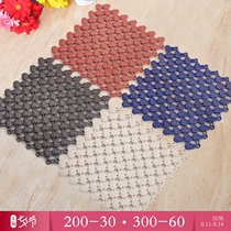 Bathroom floor mat splicing mat Toilet shower bath water barrier plastic PVC hotel swimming pool full floor non-slip mat