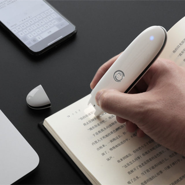 Hanwang wireless Bluetooth scanner T200 text recognition entry pen speed recorder handheld portable scanner data entry mobile computer Android ios universal universal text ແກ້ໄຂໄດ້