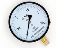 Spring tube common pressure gauge Y-250 full-spec Y-150 China Relda Manometer Co. Ltd.