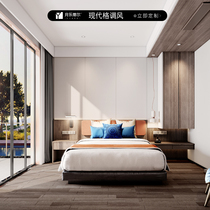 Whole house wall panel TV solid wood background wall decoration board overall custom living room New Chinese style integrated wall skirt grille