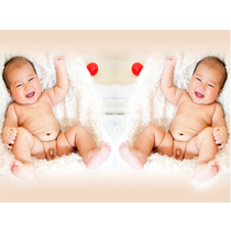 Cute male bb sticker pregnant baby picture wall sticker baby poster prenatal education hanging Doll Sticker wedding room portrait