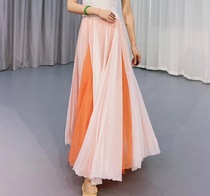 (Little shadow dance self-owned shop)Little shadow with the same wild two-color classical dance dress