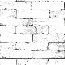3D three-dimensional white brick wallpaper Nordic style brick wallpaper womens clothing store Mediterranean brick