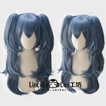 LINCOLN Tokyo Ghoul re Milin Talent Tiger Card COS wig fog Blue