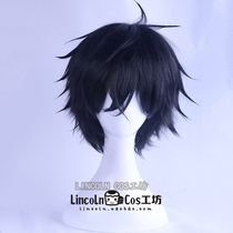 Goddess smell record 5 Persona5 Hero Lai Qixiao black short hair anti-up COSPLAY wig
