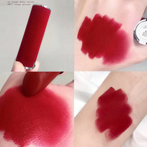 Rare medium Van Him red velvet matt mist facial lipstick N37 1 5g