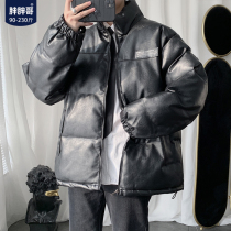Cotton coat winter cotton padded jacket 2021 New Style brand puleather cotton clothes couple big size thick coat winter bread clothing men men