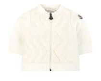Spot Moncler 20 Autumn Winter New Products Baby Boy White Collar Zipped Clothing Jacket