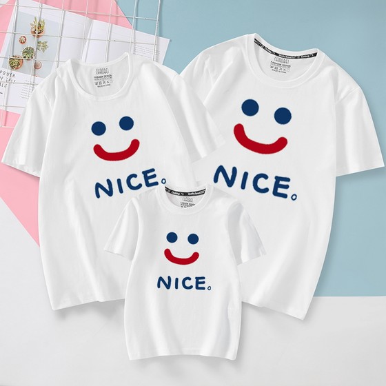 Internet celebrity street 2025 pure cotton parent-child outfit family three and four summer outfit street blotting mother and daughter short-sleeved T-shirt
Internet celebrity street 2025 pure cotton parent-child outfit family three and four summer outfit street blotting mother and daughter short-sleeved T-shirt
