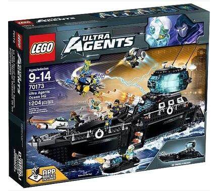 乐高lego 超级特工流动指挥车 70165 / 70173 海上指挥所