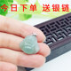 Natural A cargo jade Buddha public silver chain jade pendant trumpet jade Buddha men and women Maitreya Buddha pendant with certificate Natural A cargo jade Buddha public silver chain jade pendant trumpet jade Buddha men and women Maitreya Buddha pendant with certificate