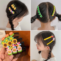 Children Summer Liu Hailor hair dressing Hair Dresser Hair Dresser Card card Cards Cards Girl Cute Hair Clip Headwear