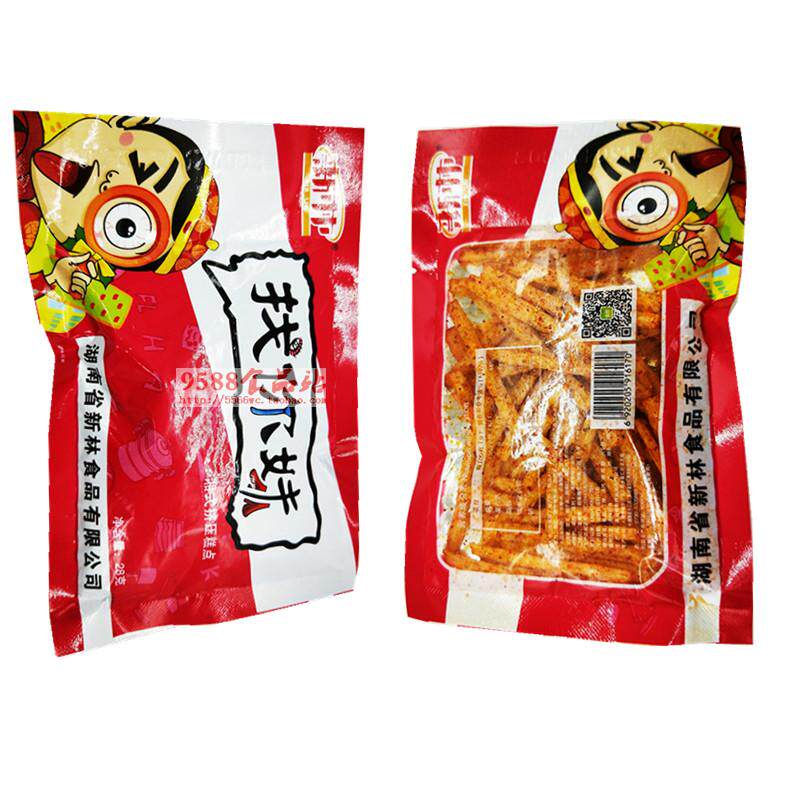 新林找你妹辣条爱情公寓麻辣味片小吃8090怀旧零食面筋制品香辣丝