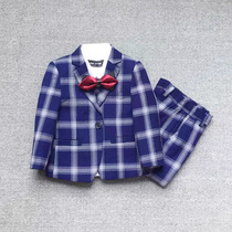 Boys dress suits British style handsome children infants and young children suit autumn and winter Korean flower children wedding show