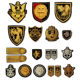Balmain lion head Eagle Star European design elements with money Indian silk embroidered badge DIY leather cloth paste Balmain lion head Eagle Star European design elements with money Indian silk embroidered badge DIY leather cloth paste