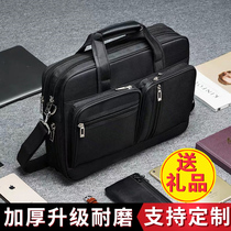Oxford cloth briefcase large capacity splashing water-proof computer Bag Mens Business Mens bag Hand bag hand canvas bag