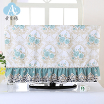 European LCD TV cover hanging type 50 inch 55 inch 65 inch fabric TV set dust cover cover towel cover cloth household