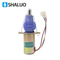 GM 24v flameout controller oil cut-off solenoid valve for Xiamen Jinlong 3921980 engine parts