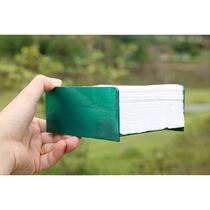 Sales negotiation area Restaurant cafe special light luxury creative square tissue holder napkin plate Western restaurant tissue holder