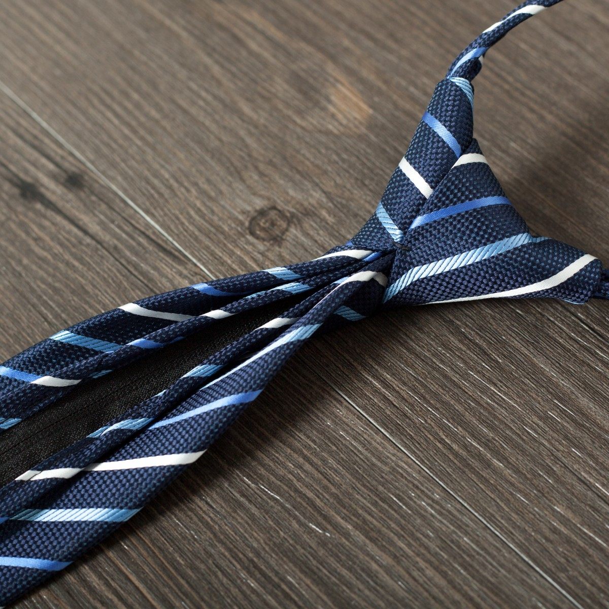 男士正装商务职业8cm拉链领带易拉得方便懒人领带礼盒装