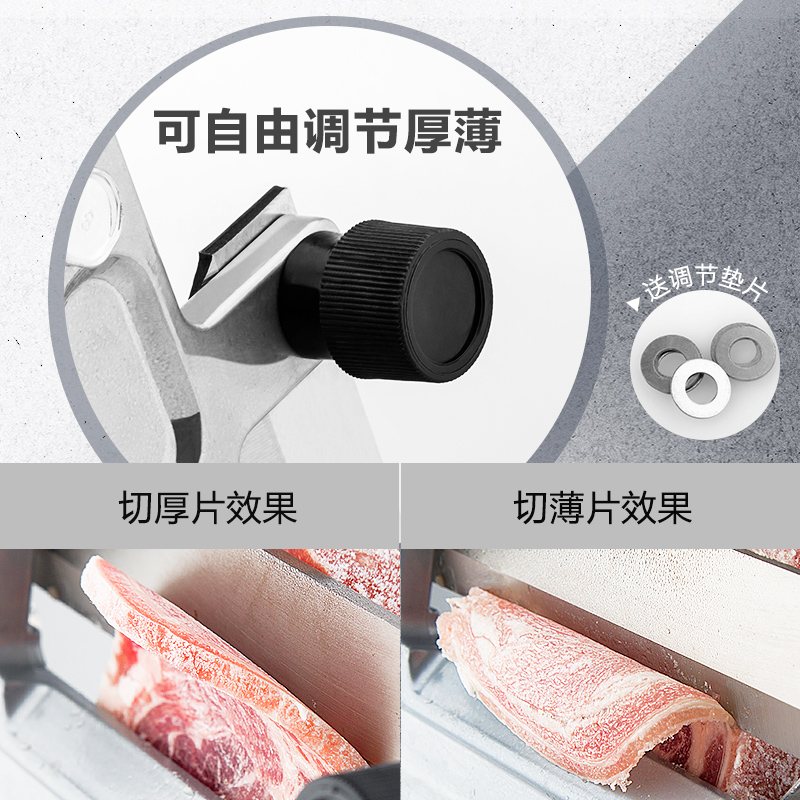tianxi mutton slicer cut mutton roll machine home cut frozen meat fat beef commercial manual meat planer meat cutting machine