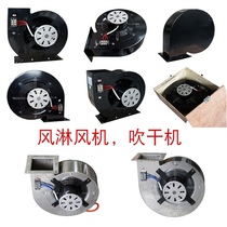 Purifying wind shower room blower 750W blow-drying machine stainless steel pumping blower 220V 380V silver cow hair dryer