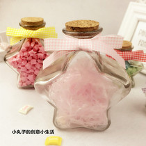 Creative star wishing bottle 520 365 lucky star five-pointed star bottle handmade origami finished gift