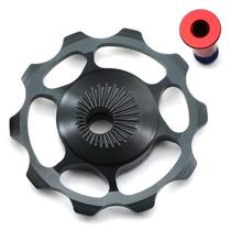 Gearoop road bike mountain bike eccentric ceramic guide wheel on 10T short leg rear dial change 32-34T large flywheel